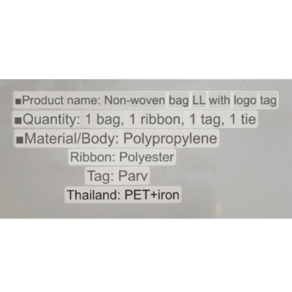 Amifa Drawstring Gift Wrapping Bag. Thank You Print. Red Multi. 1 Piece - Picture 8 of 8